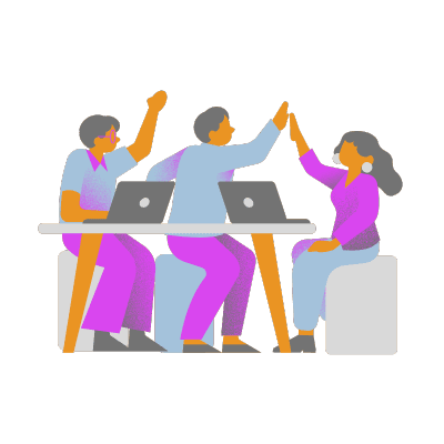 Woman working